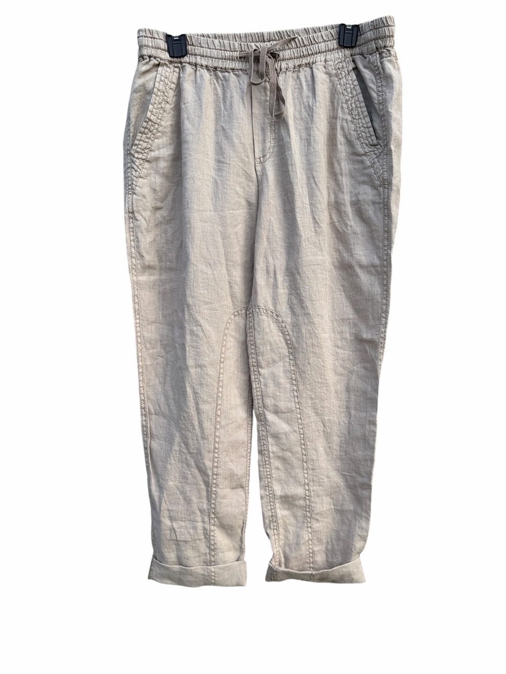 Title Nine beige linen pants size large